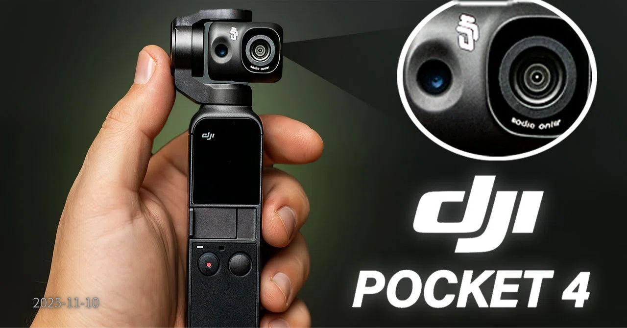 DJI Osmo Pocket 4：デュアルカメラ搭載でVlogカメラの「完全体」へ、その全貌を徹底考察